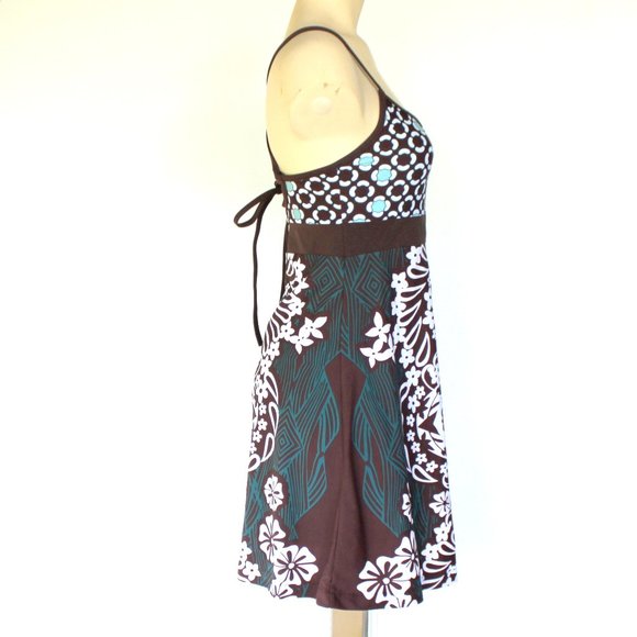 Athleta Strappy Swim Dress Floral Womens Sz XS - Picture 4 of 11
